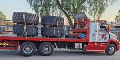 Confianza sobre ruedas llantas para maquinaria minera en CDMX
